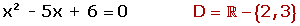 Dominio de la funcin racional